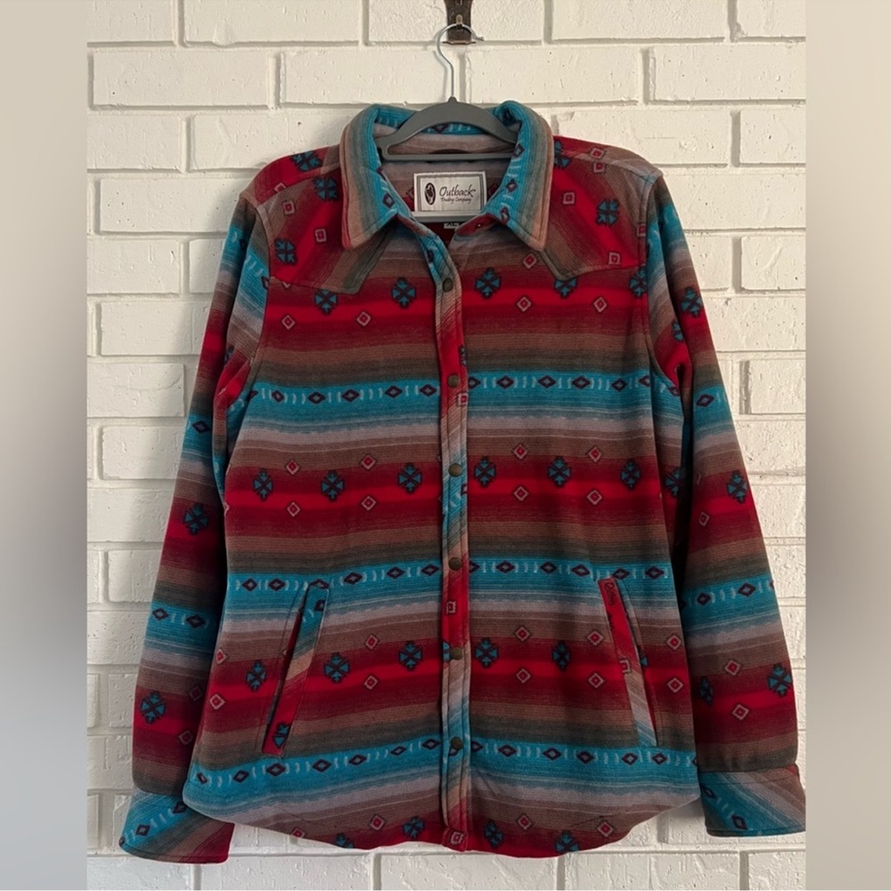 Outback Trading Co Fleece Jacket
Southwestern Aztec XL